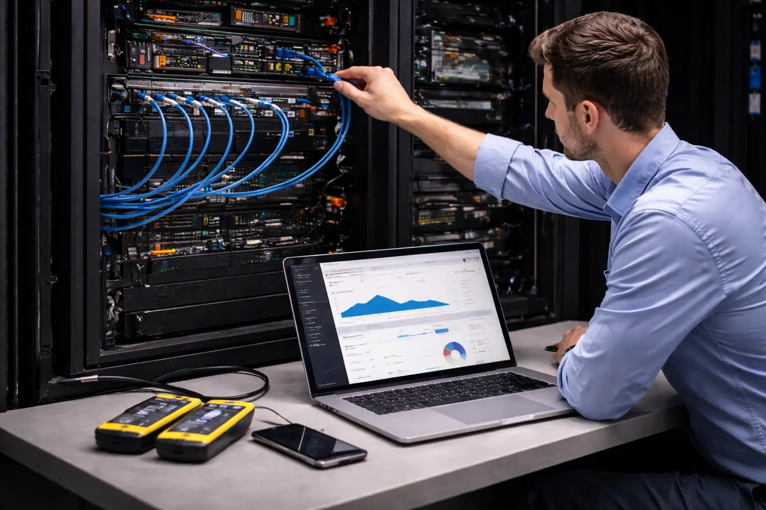 Office networking, Wi-Fi, and infrastructure setup